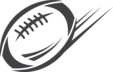 Pyxton rugby ball logo